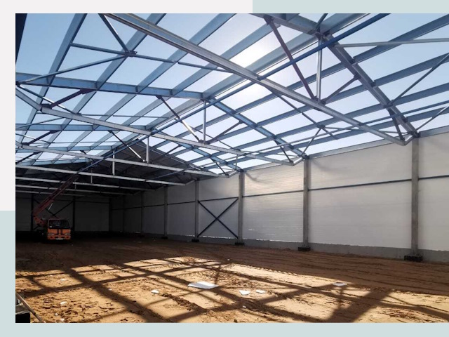 Строительство сенохранилищ в Усть-Лабинске