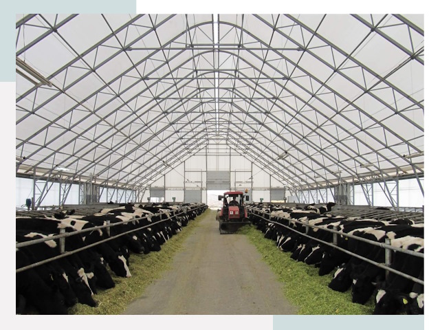 Тентовые коровники в Усть-Лабинске от 613 руб. - Надежно и доступно