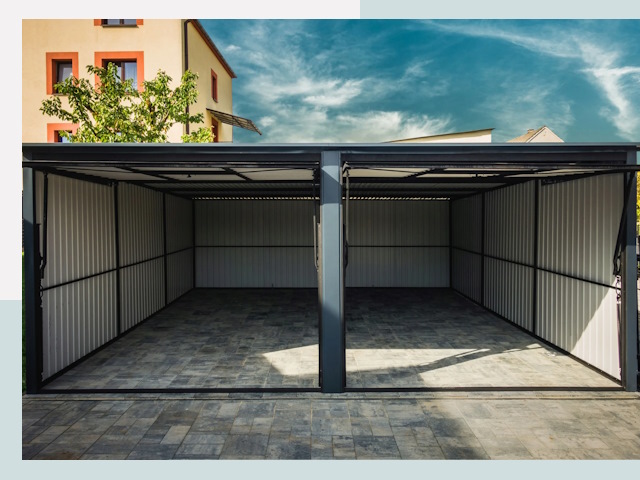 Гаражи из металлоконструкций от 613 руб. в Усть-Лабинск