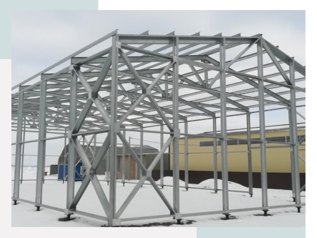 Каркасные ангары в Усть-Лабинске