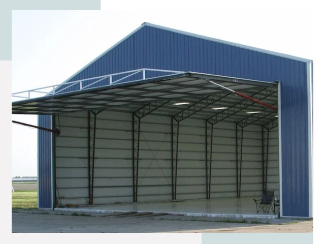 Прямо стенные ангары в Усть-Лабинске