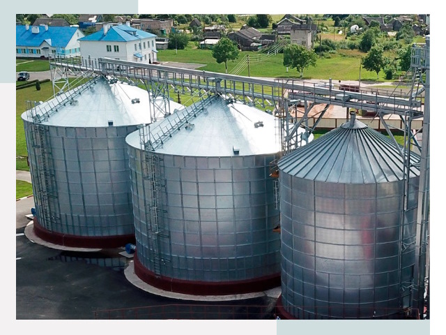 Металлические силосы в Усть-Лабинске