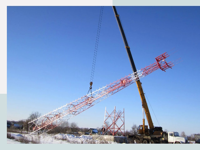 Строительство башен связи в Усть-Лабинске от 613 руб.