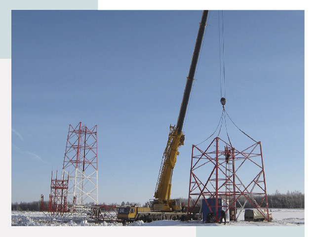 Монтаж вышек связи в Усть-Лабинске