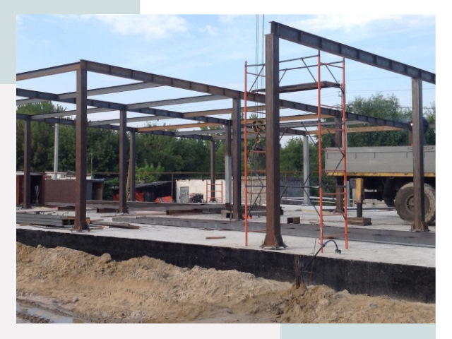 Фундамент для ангаров в Усть-Лабинске