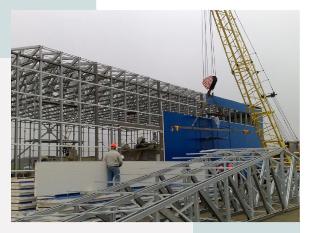 Монтаж ангаров в Усть-Лабинске